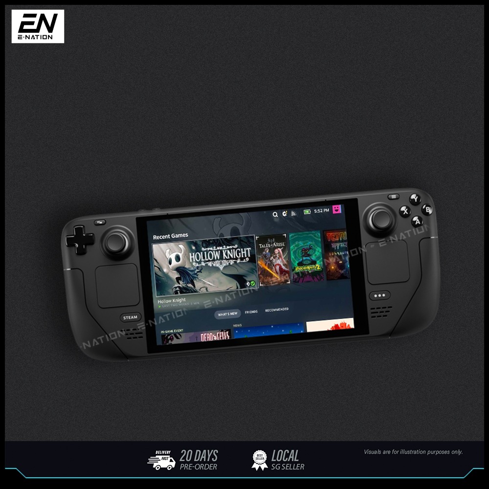 Steam deck Handheld steamdeck Computer Game Console *READY STOCK*